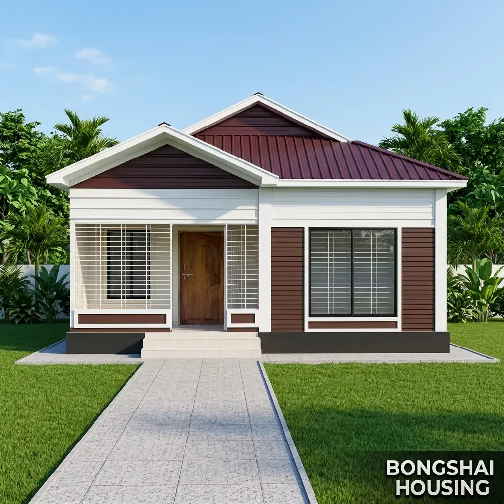 Charming prefab cottage house by Bongshai Housing