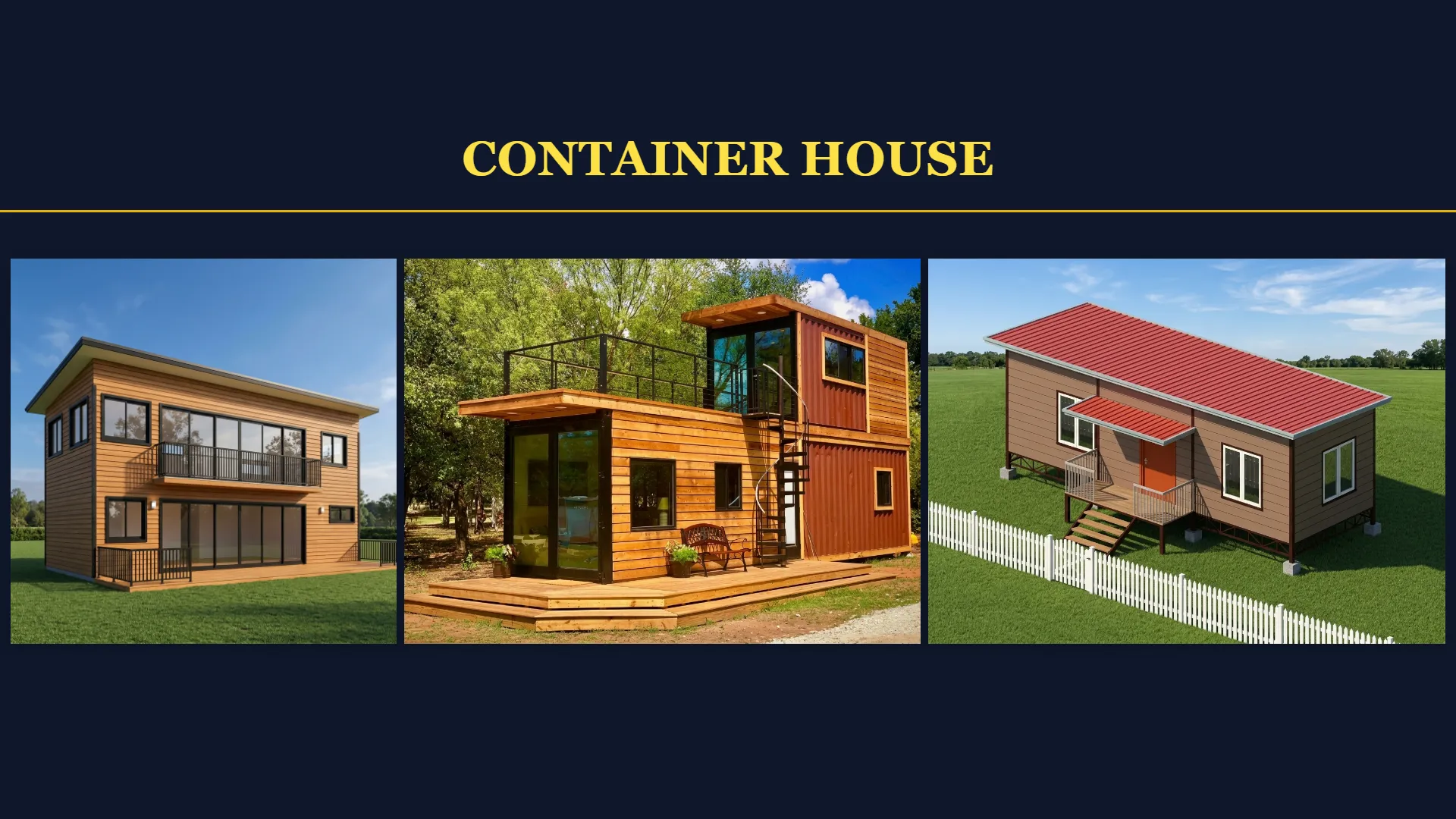 Modern Container Homes - sleek sustainable living by Bongshai Housing