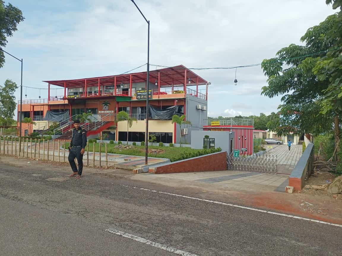 Two-story modular prefab guest villa at The Wave Resort