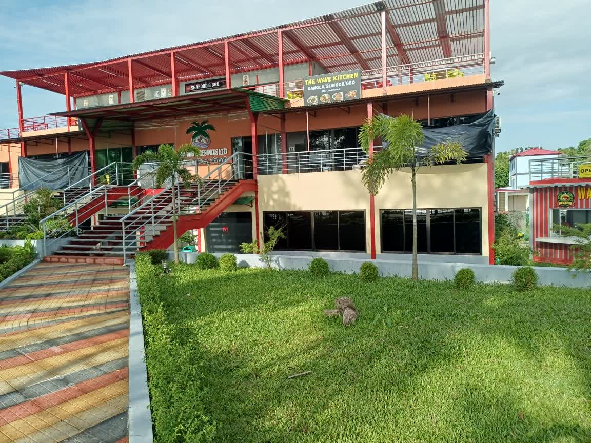 Sustainable prefab eco-friendly steel frame construction at The Wave Resort