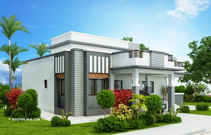 BH-DV-211 duplex steel building showing 5 bedroom layout, 1600 sq ft, pre‑engineered steel structure