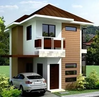 BH-DV-203 duplex steel building showing 5 bedroom layout, anti‑rust galvanized steel exterior.